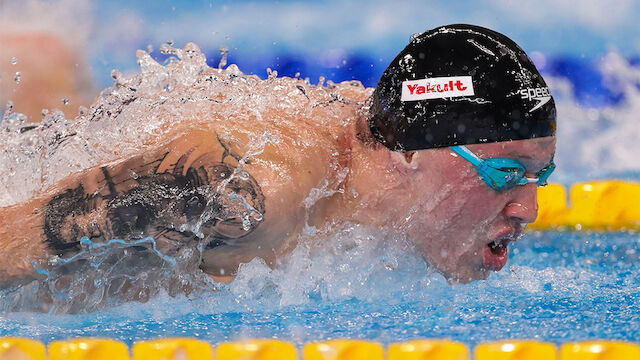 Bucher schwimmt über 100 m Delfin sensationell zu WM-Silber