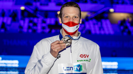 Felix Auböck schwimmt in Budapest zu EM-Silber - Sport-Mix ...