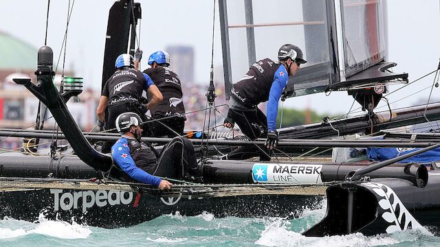 America's Cup kennt 1. Finalist