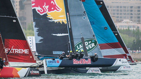 Red Bull Sailing Team beim Finale auf Platz 2