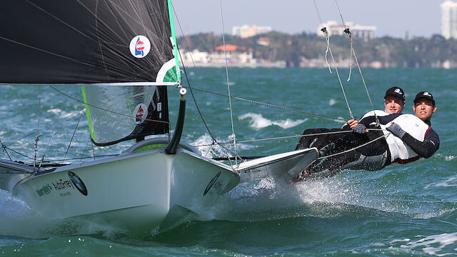 Segel-Weltcup: Teilerfolge für 49er und Nacra17