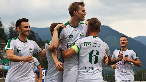 Leoben springt vorerst wieder an die Spitze