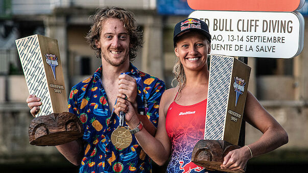 Red Bull Cliff Diving: Siege für Iffland und Hunt