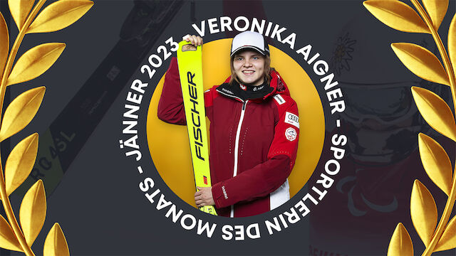 Veronika Aigner ist Sportler:in des Monats Jänner