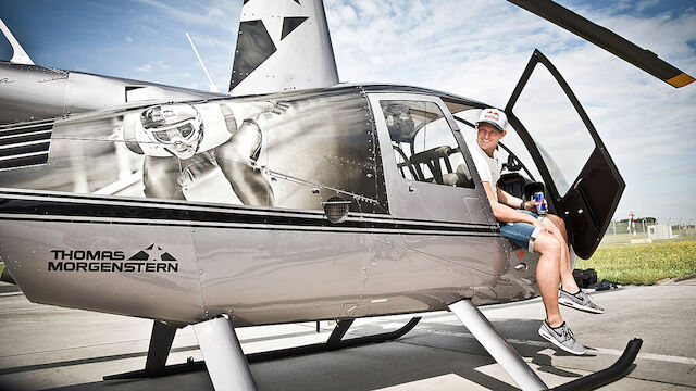 Helikopter-WM: Thomas Morgenstern im WM-Fieber