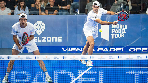 Top-Duos verpassen Titel bei Vienna Padel Open