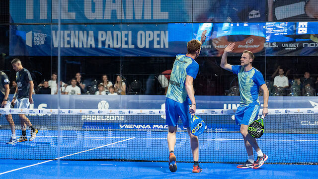 Österreicher vor Mammutaufgaben bei BOSS Vienna Padel Open