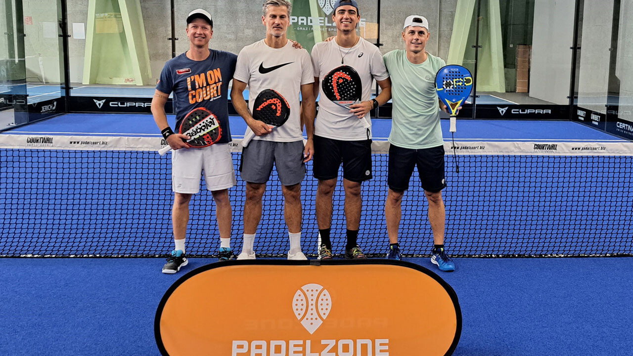 Cupra Road to Vienna Padel Open in Graz Die Sieger