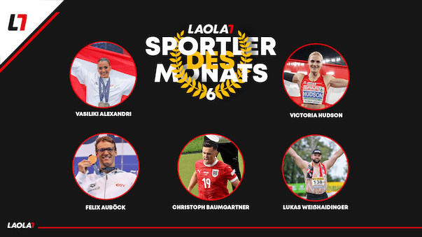 Wahl: Österreichs Sportler:in des Monats Juni
