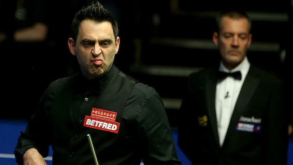 Flitzerin beim Snooker lässt O'Sullivan kalt