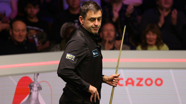 Snooker-WM: O'Sullivan zieht locker ins Achtelfinale ein