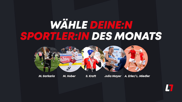 Wahl: Österreichs Sportler:in des Monats April