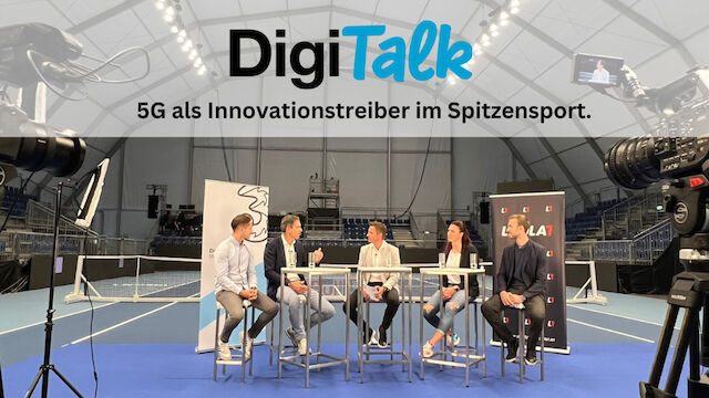 Drei Digi-Talk: 5G als Innovationstreiber im Spitzensport