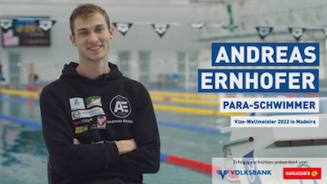 Sporthilfe Erfolgsgeschichten: Andreas Ernhofer (Schwimmen)