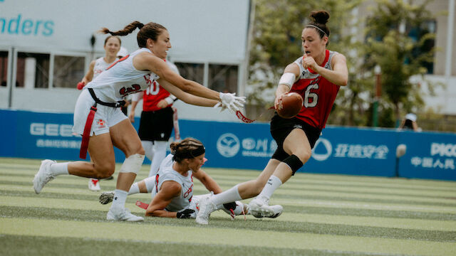 Flagfootball-Frauen verpassen Medaille bei den World Games