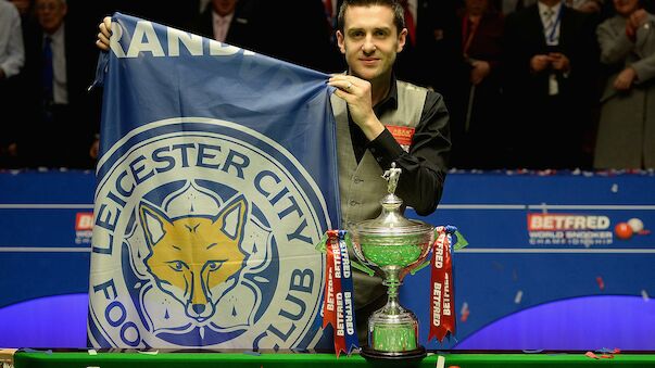 Leicester-Fan Selby ist Weltmeister