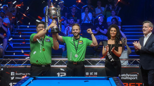 Ouschan/He triumphieren beim World Cup of Pool