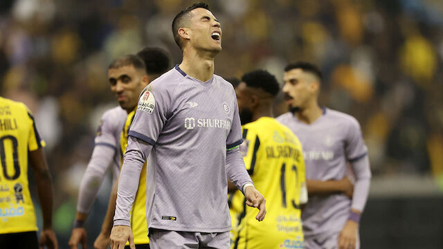 Ronaldo-Aufreger bei Niederlage im Spitzenspiel