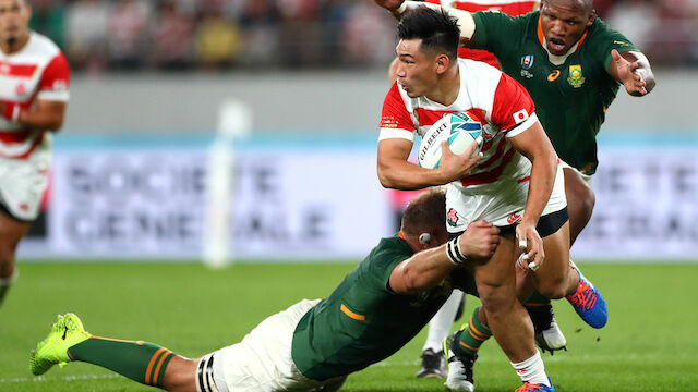 Rugby-WM: Südafrika stoppt Gastgeber Japan