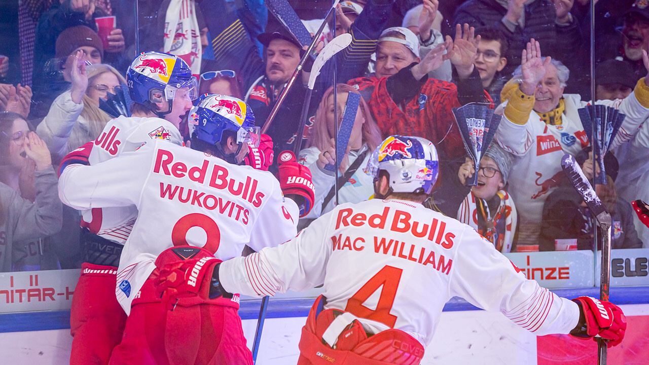 ICE Hockey League Salzburg holt gegen Fehervar ersten Matchpucks