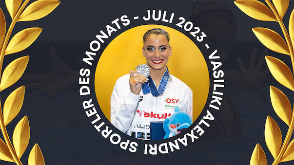 Vasiliki Alexandri ist Sportlerin des Monats Juli