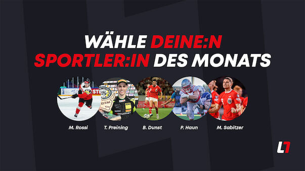 Wahl: Österreichs Sportler:in des Monats Oktober