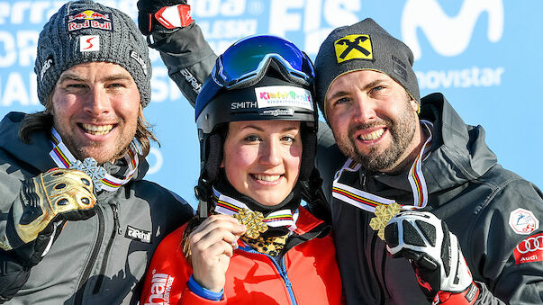 Zweimal Gold und Silber für ÖSV-Snowboard