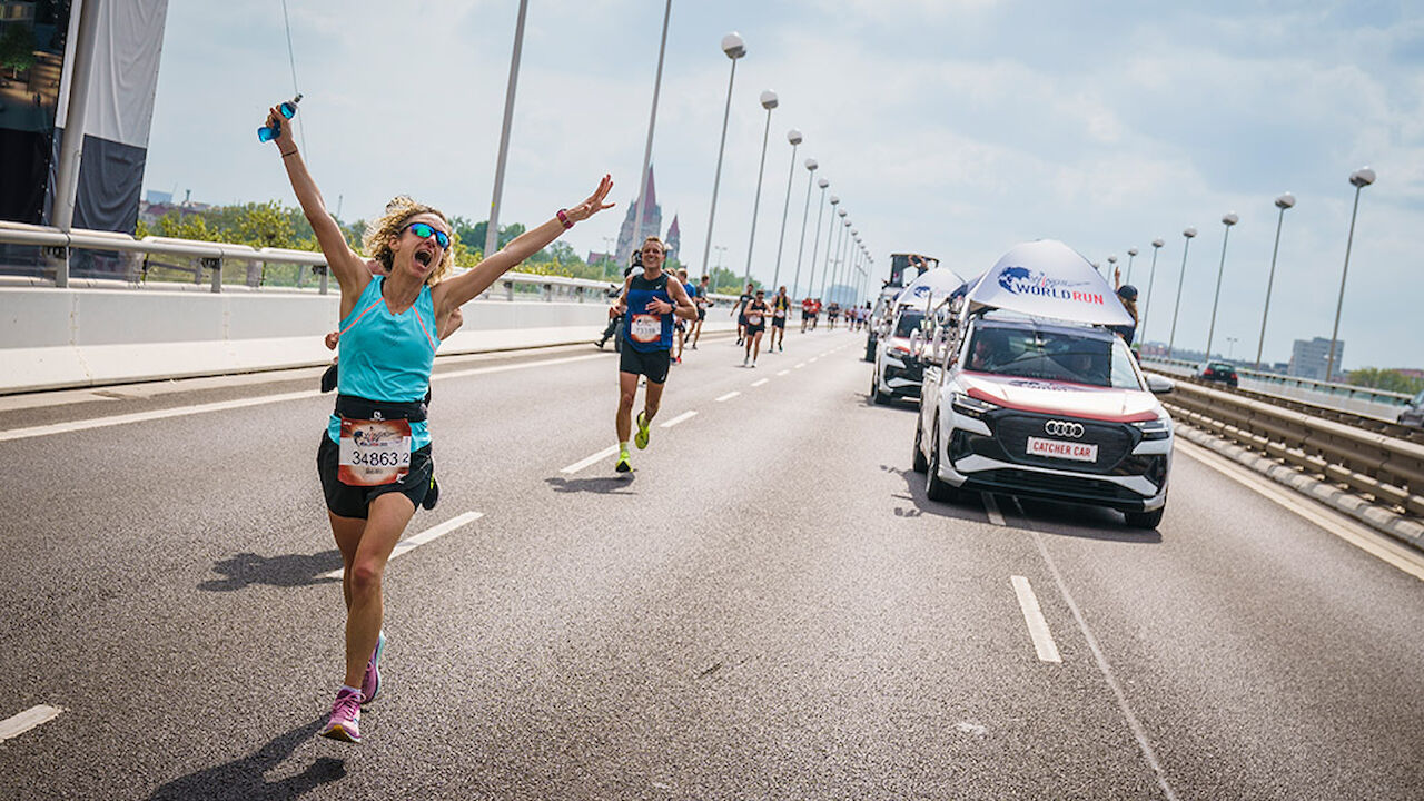 Wings for Life World Run 2023 Straßensperren in Wien