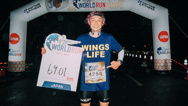 Wings for Life World Run: Sieger läuft fast 70 Kilometer