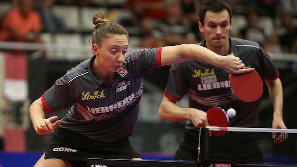 Tischtennis-EM: Mixed-Silber für Fegerl/Polcanova