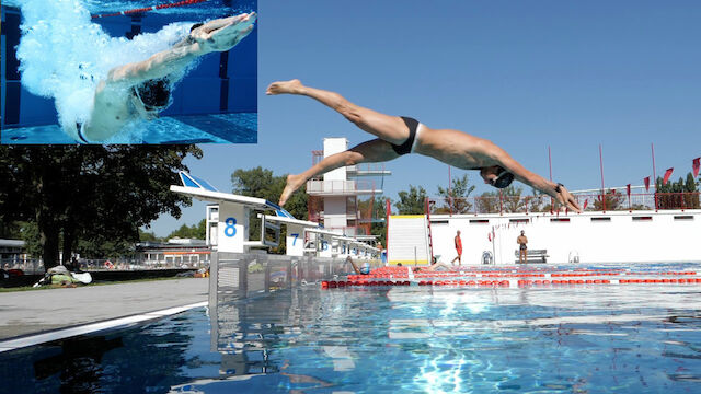 HOT: Der perfekte Startsprung beim Schwimmen