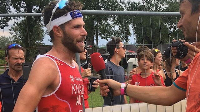 Knabl bei ungewöhnlichem Triathlon-Event am Start