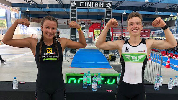 Nachwuchs-Sieger in Triathlon-ÖM