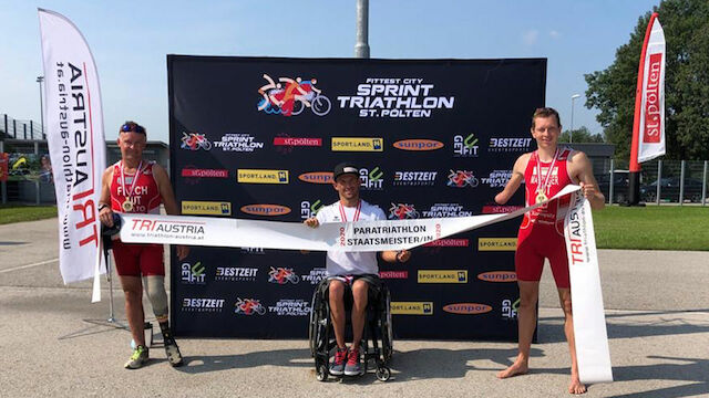 Paratriathlon-Staatsmeister gekürt