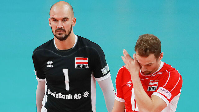 Dritte Pleite für Österreich bei Volleyball-EM