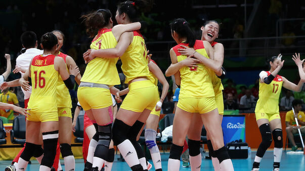 China-Damen holen sich Volleyball-Gold