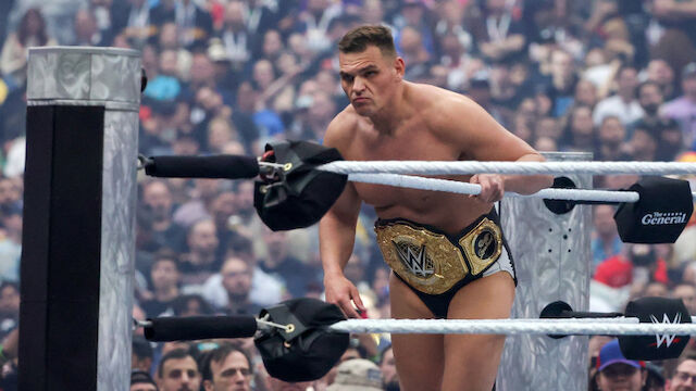WWE-Star Gunther schickt Legende frühzeitig in Pension