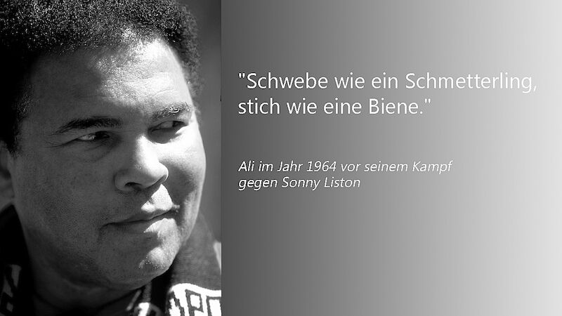 Die besten Sprüche von Muhammad Ali