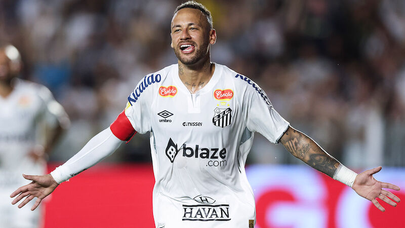 25. Neymar (Brasilien) - Fußball
