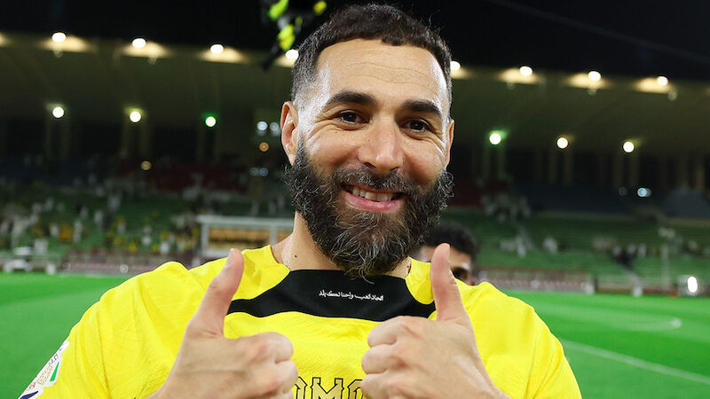 8. Karim Benzema (Frankreich) - Fußball
