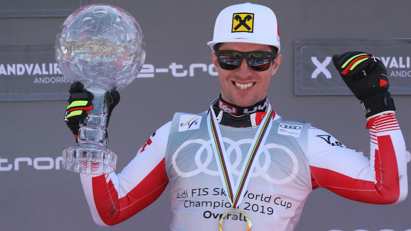 Ski Alpin - Gesamtweltcup-Siege in Serie (8)
