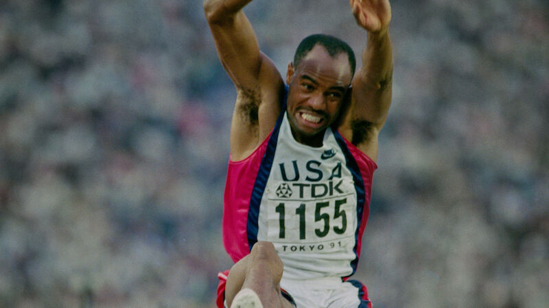 Leichtathletik - Der weiteste Weitsprung (8,95 m)