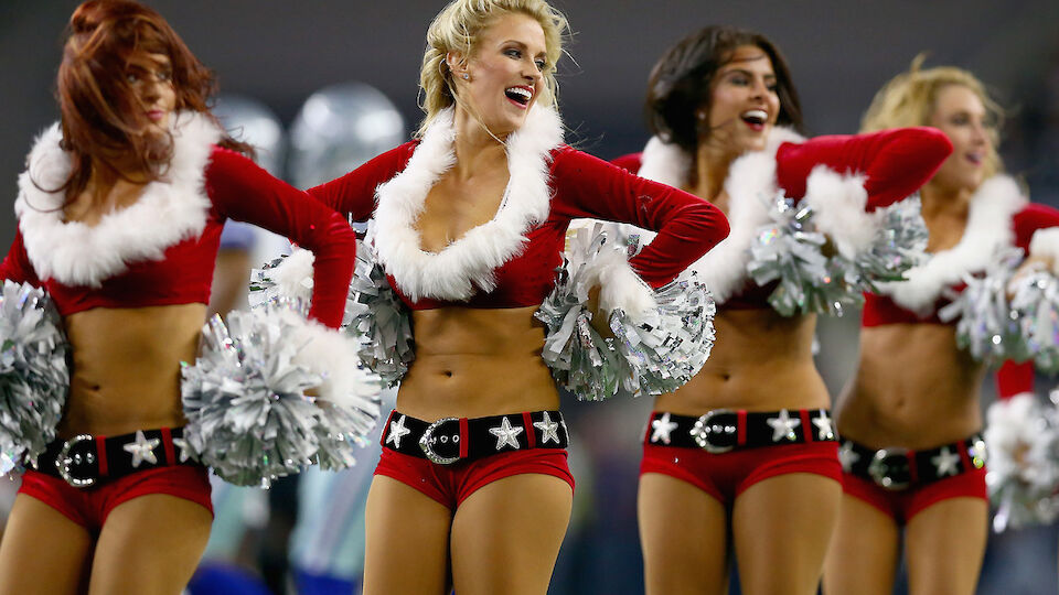 US-Sport in Weihnachts-Stimmung - best of Cheerleader