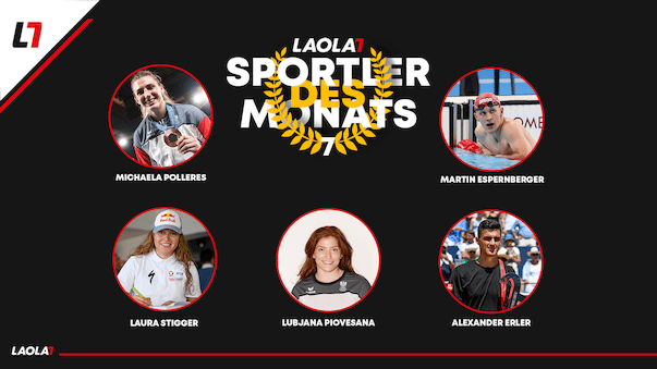 Wahl: Österreichs Sportler:in des Monats Juli
