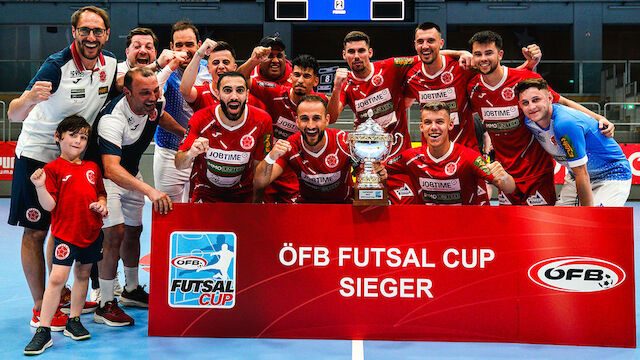 Stella Rossa holt Titel im ÖFB Futsal Cup