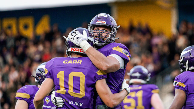 Vienna Vikings bleiben in EFL ungeschlagen