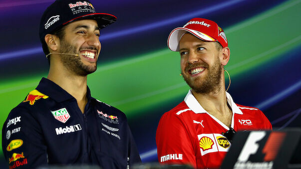 Seitenhieb von Ricciardo auf Vettel