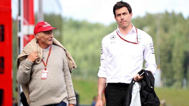 Lauda und Wolff verlängern Vertrag bei Mercedes