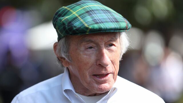 Formel-1-Ikone Jackie Stewart erlitt leichten Schlaganfall