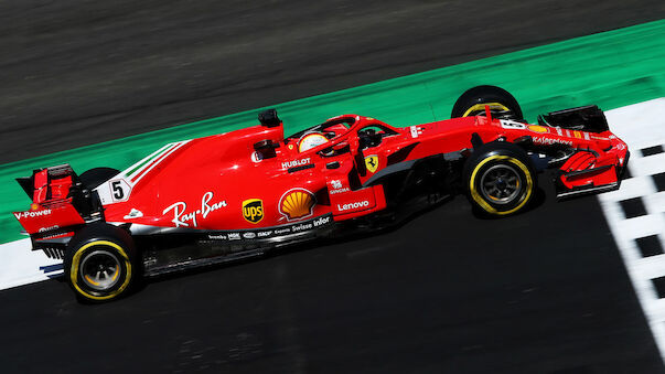 Vettel gewinnt turbulentes Rennen in Silverstone